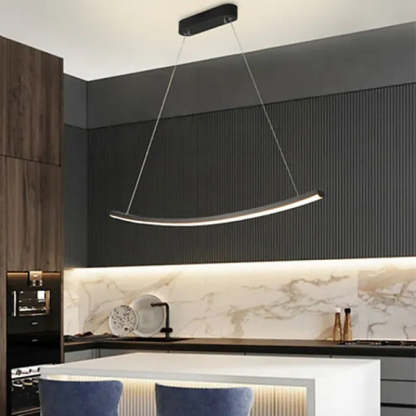 Modern kitchen with Louise pendant light