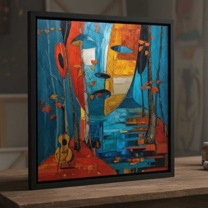 Abstract Colorful Art #MS179