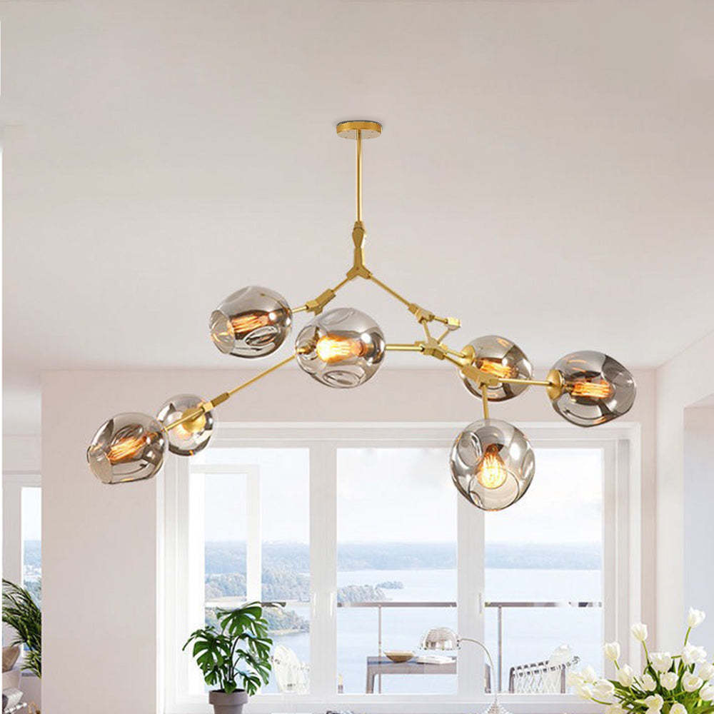 Valentina Nordic Modern Glass Pendant Light Bubble
