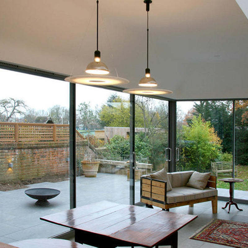 Levi pendant lights in a modern dining room