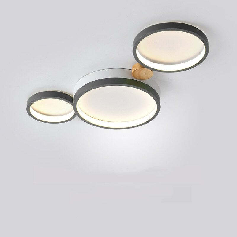 Sienna Round Flush Mount Ceiling Light, modern design