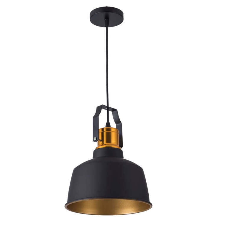 Black & Brass Farmhouse Pendant Lighting