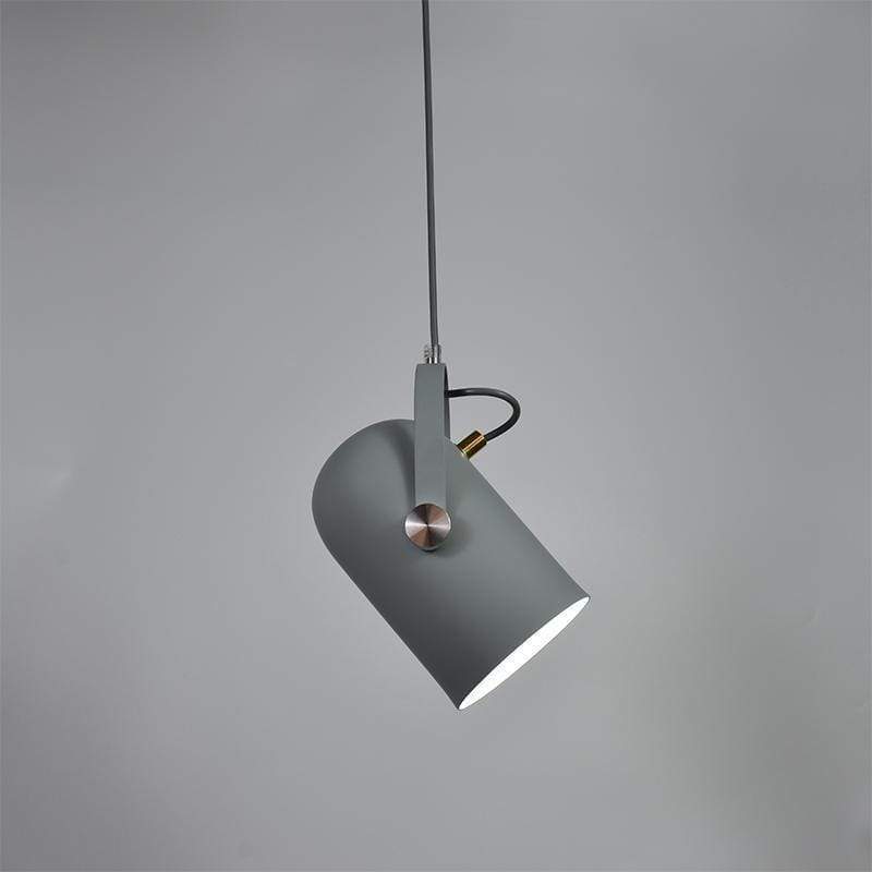 Gray Morandi Style Pendant Light