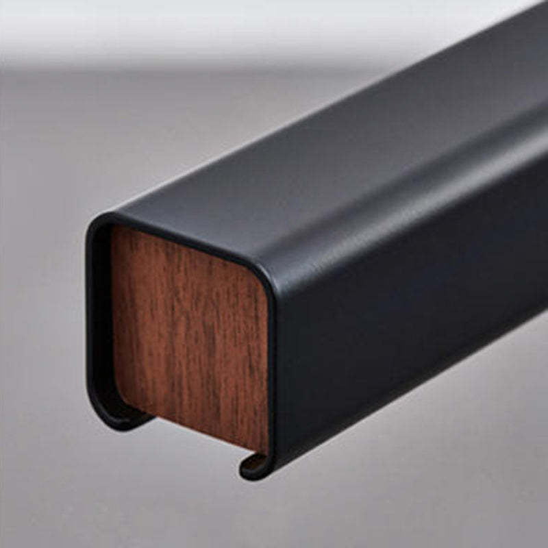 Close up of Edge Pendant Light's minimalist end design