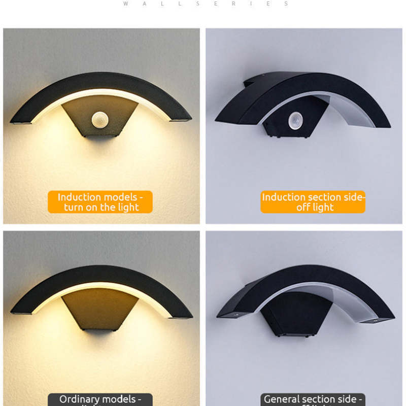 Orr Nordic LED Outdoor Wall Lamp: Induction & Ordinary Models