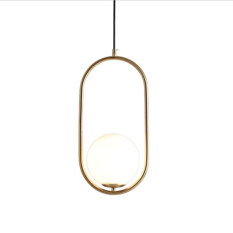 Gold Valentina Globe Pendant Light - Modern Design