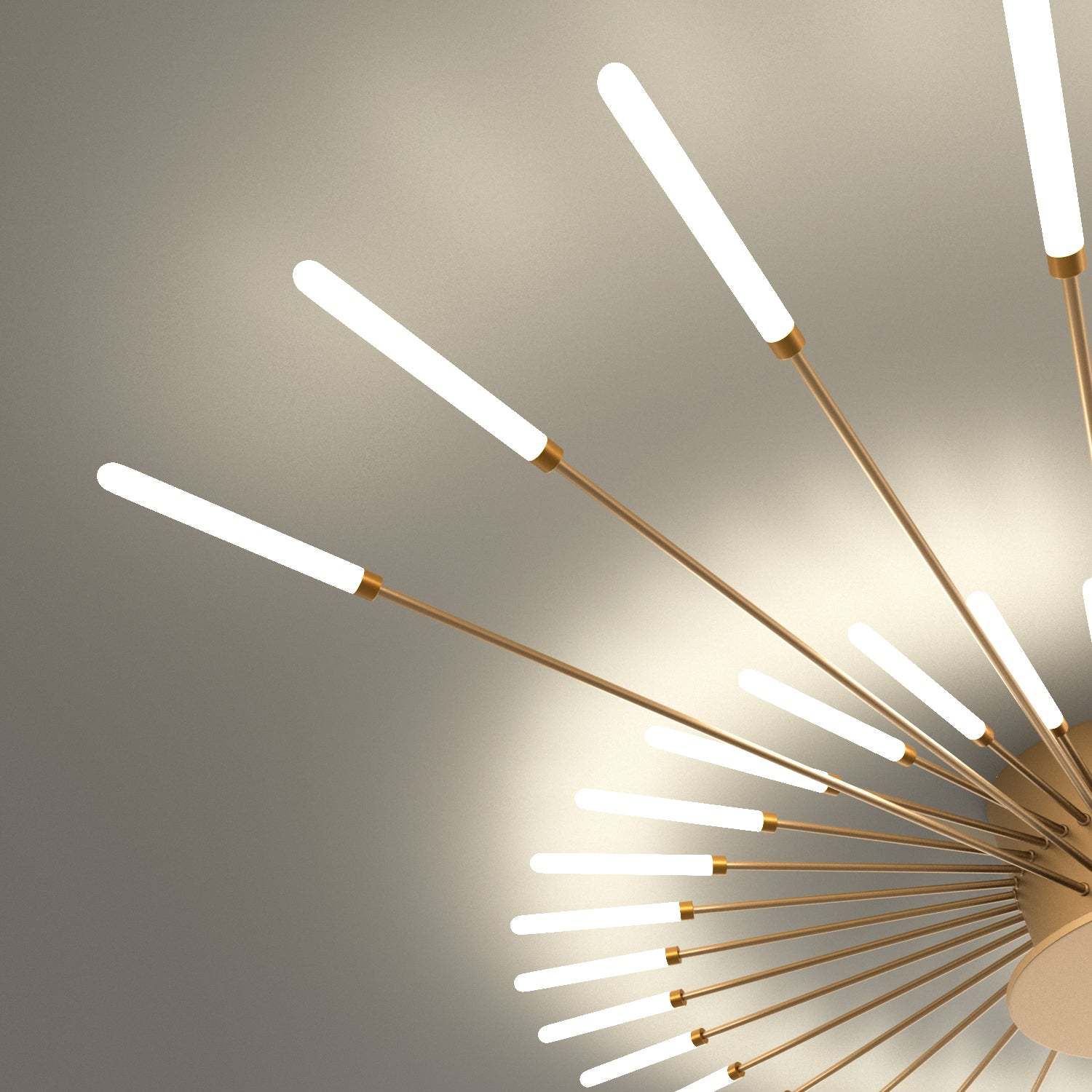 Lowry Fireworks Flush-Mount Ceiling Light close-up