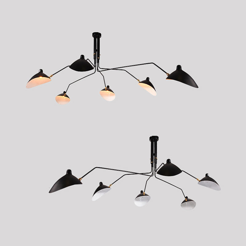 Black Schmitt Pendant Light - Spider Arm Design
