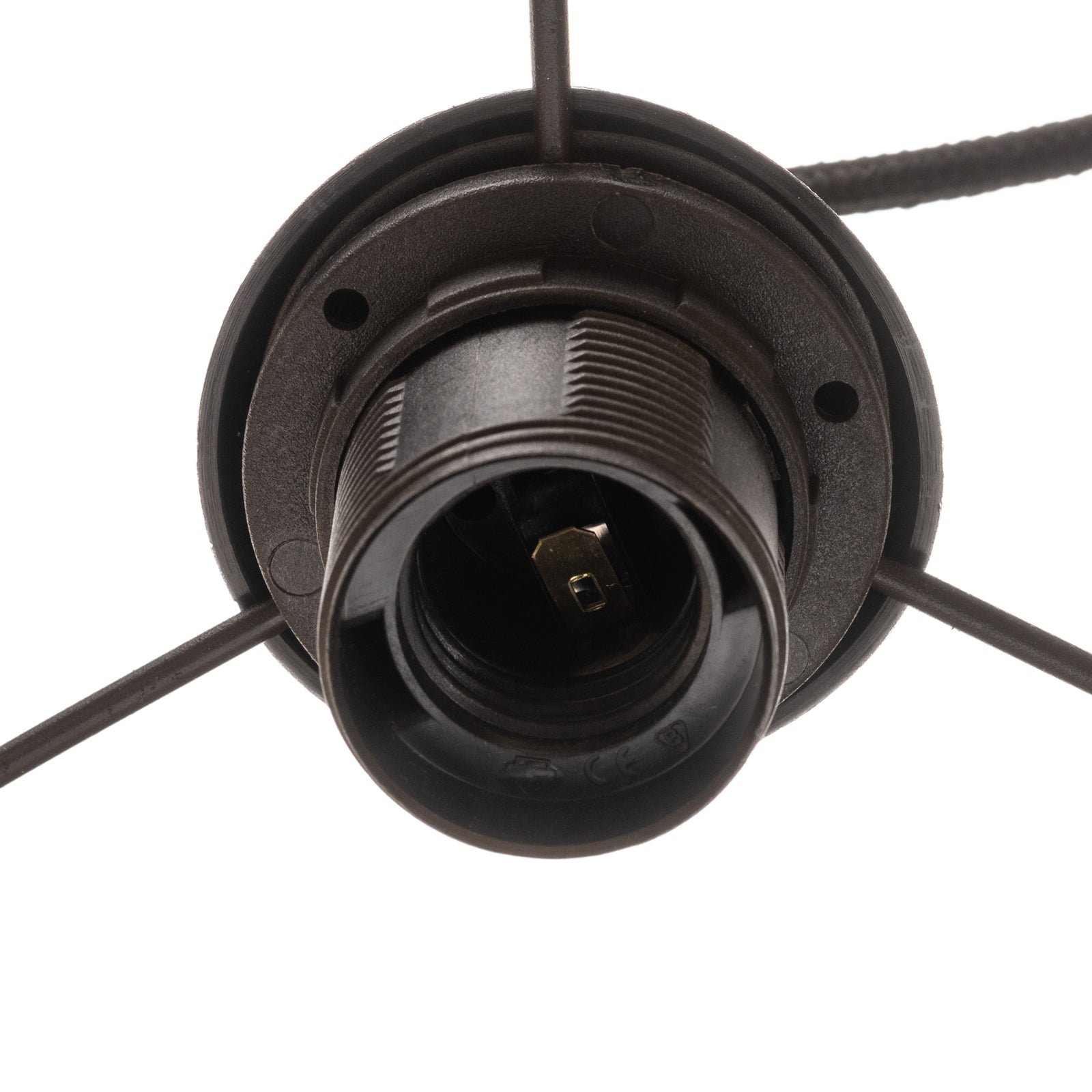 Morandi pendant light bulb socket detail
