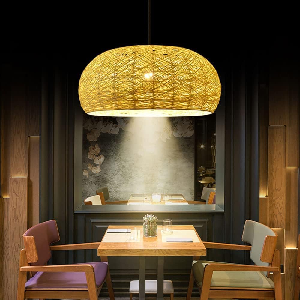 Ritta Design Birds Nest pendant light above a dining table