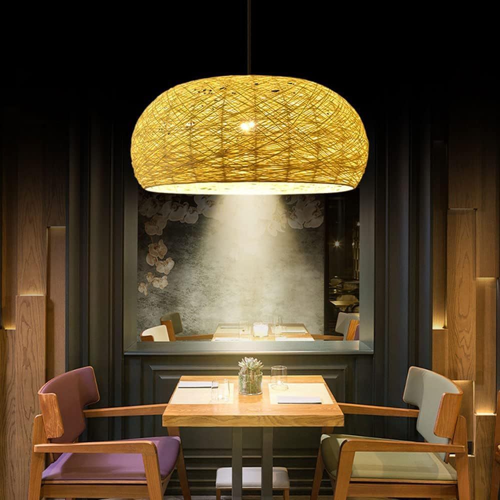 Ritta Design Birds Nest pendant light above a dining table