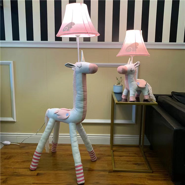 Pink Unicorn Lamp - Las Sola Kids Room Decor