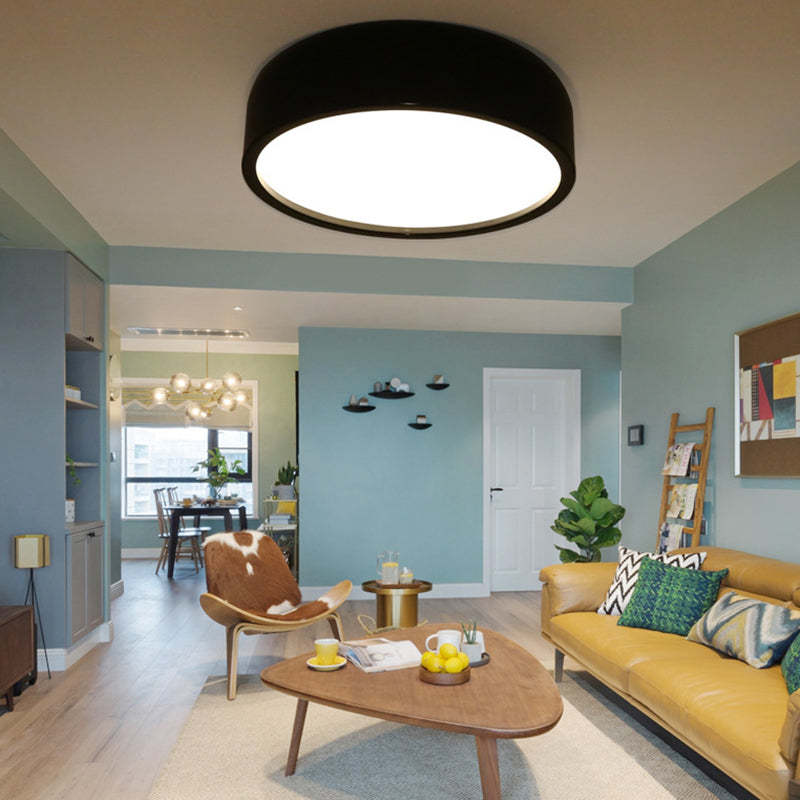 Leilani Modern Ceiling Light illuminating living room