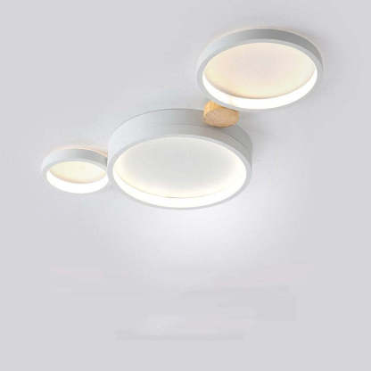 Sienna Round Flush Mount Ceiling Light, modern design