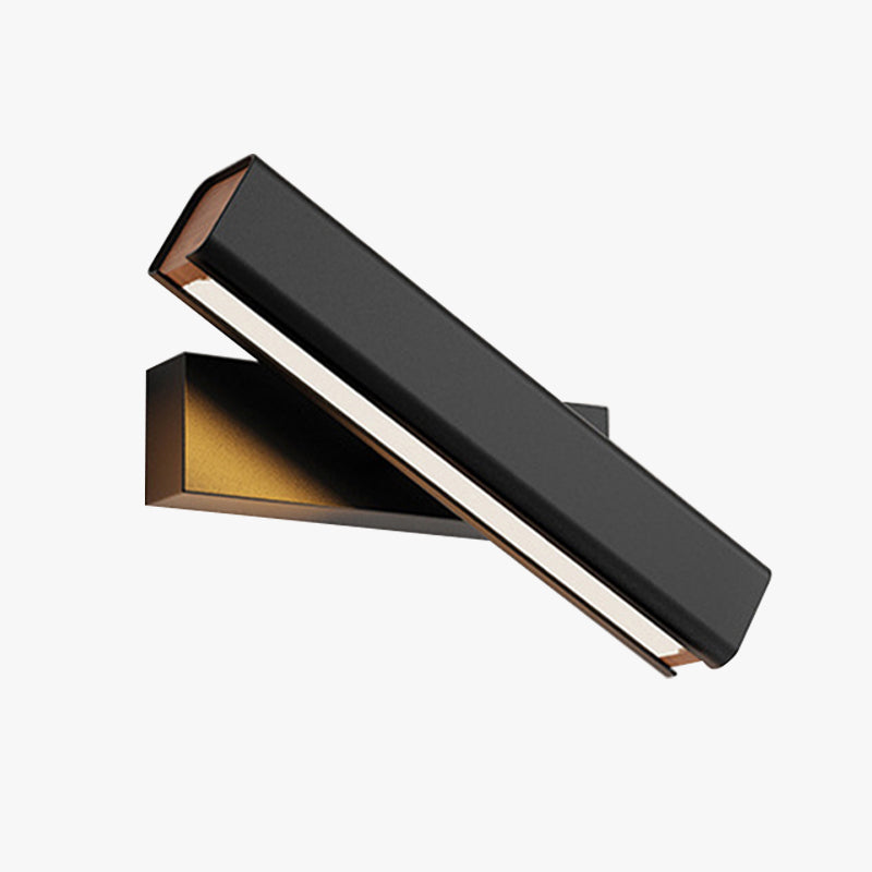 Aqsa Modern Rotatable Black Wall Lamp