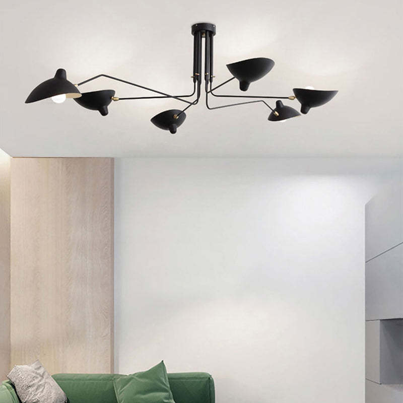 Black Schmitt Pendant Light in a Modern Living Space