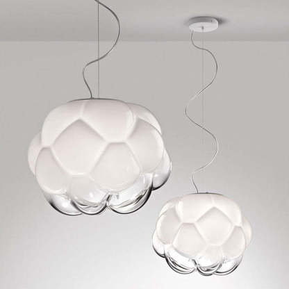 Cloud-shaped glass pendant lights, Modern design