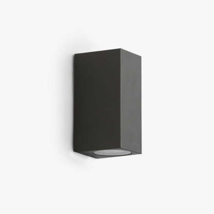 Orr square metal outdoor wall lamp by Las Sola