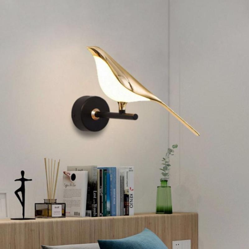 Gold Magpie Wall Lamp - Las Sola