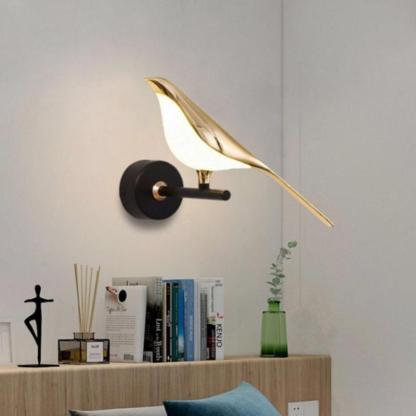 Gold Magpie Wall Lamp - Las Sola