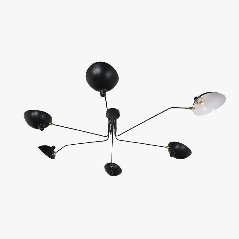 Schmitt Pendant Light - Black Metal Fixture, Industrial Style