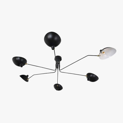 Schmitt Pendant Light - Black Metal Fixture, Industrial Style