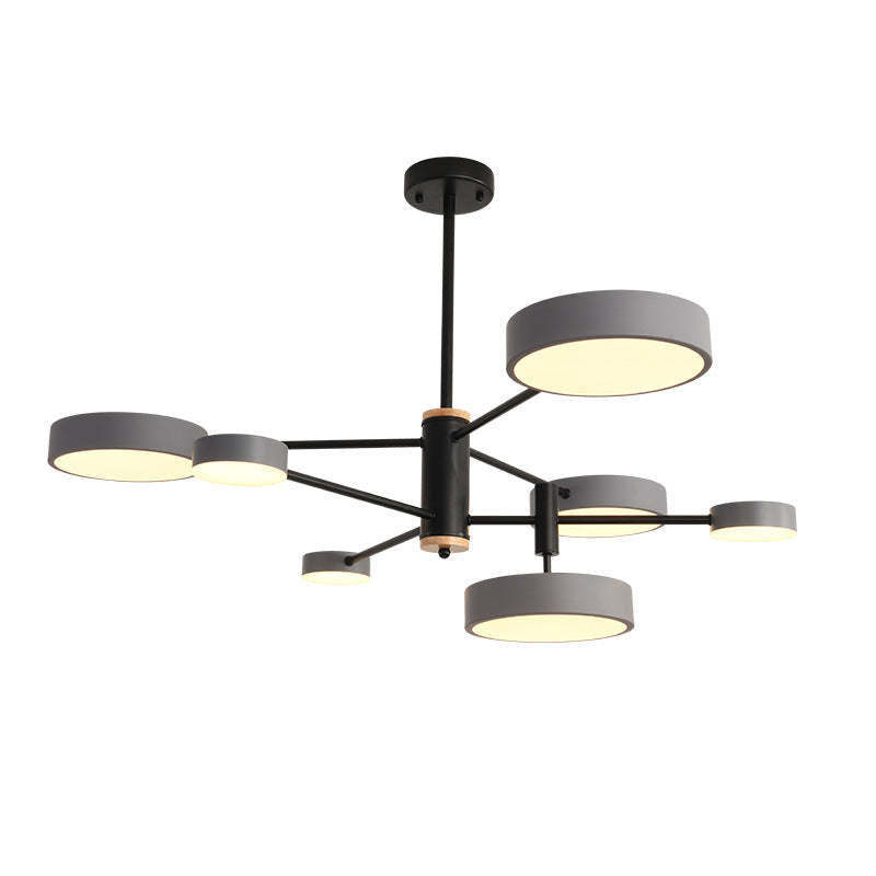 Sienna Pendant Light - Contemporary Metal & Wood Lighting Fixture