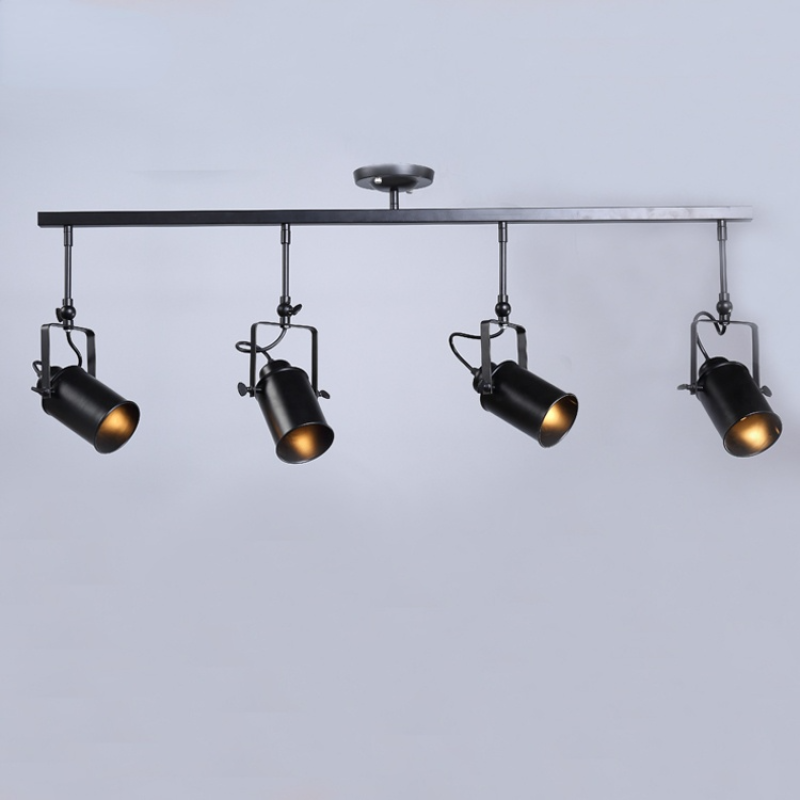Four-light Alessio vintage ceiling light