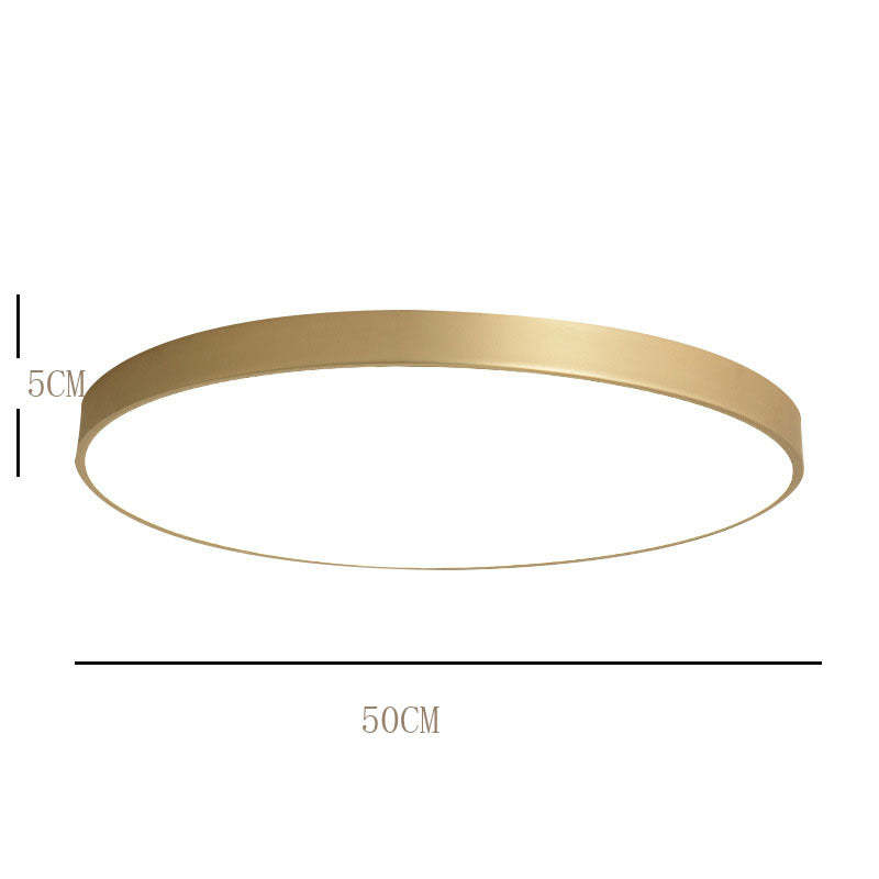 Quinn Nordic LED Ceiling Light - Dimensions: 50cm x 5cm