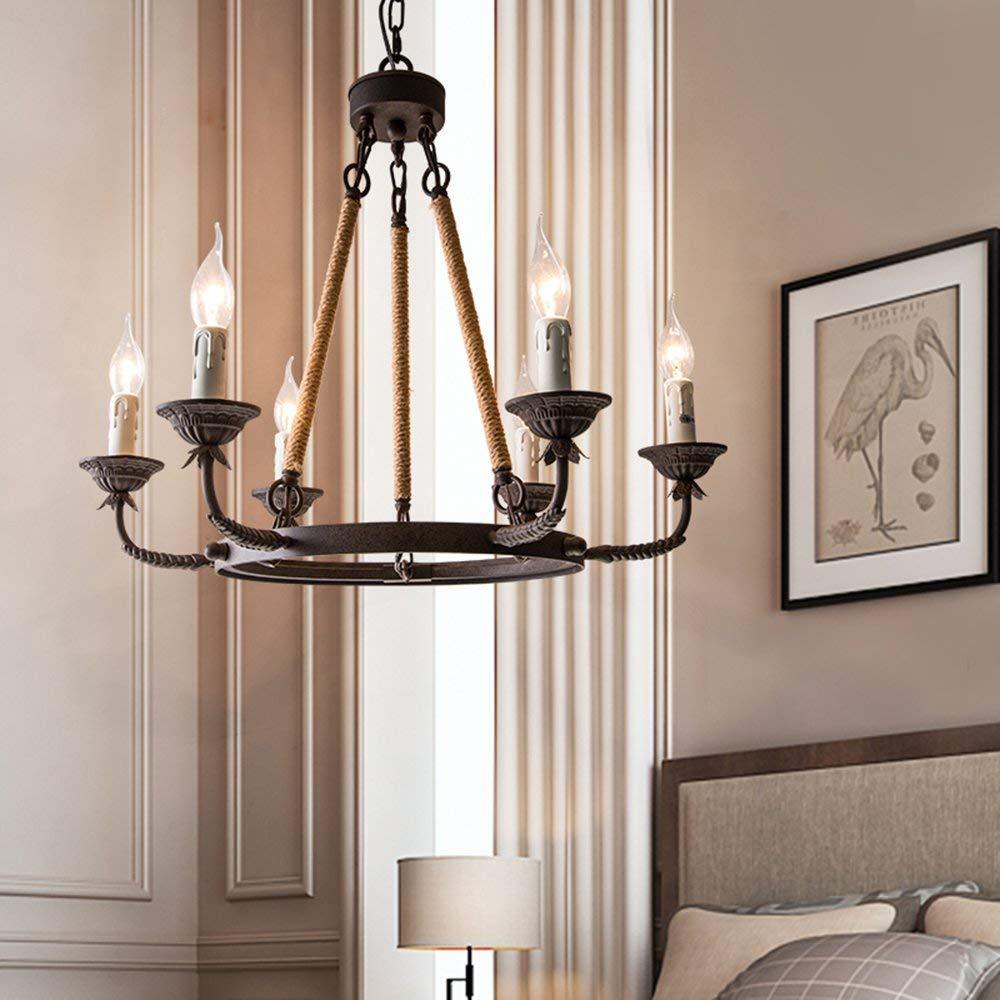 Epoch Chandelier with Rope Accents, Bedroom Lighting