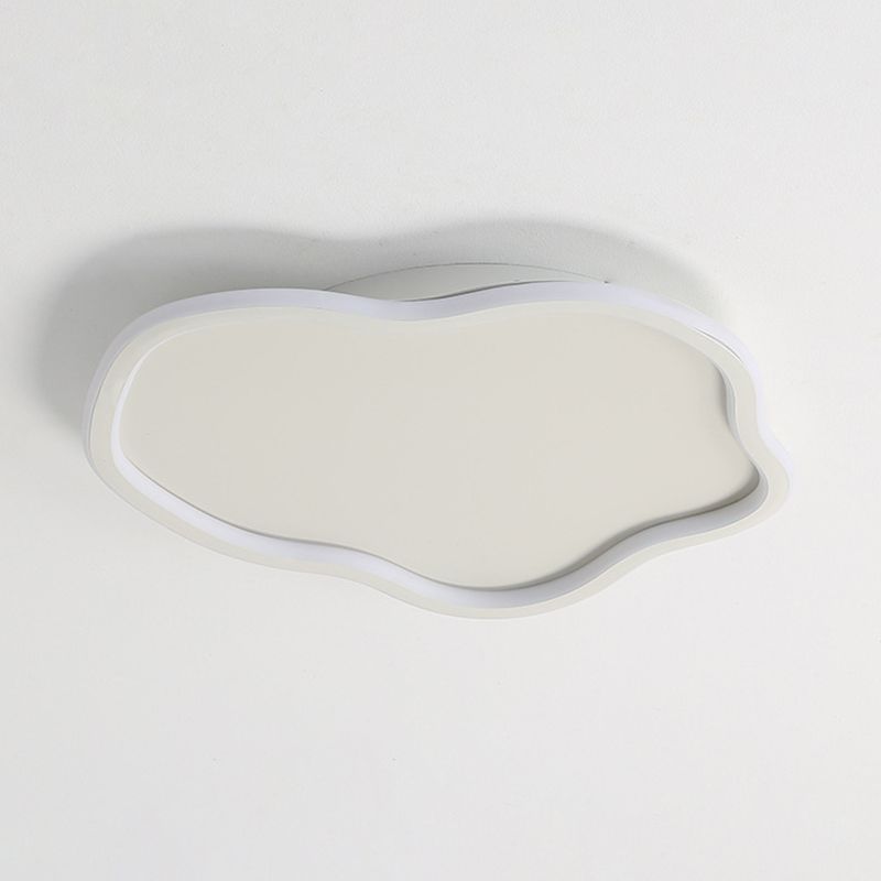 Quinn modern white cloud-shaped ceiling light