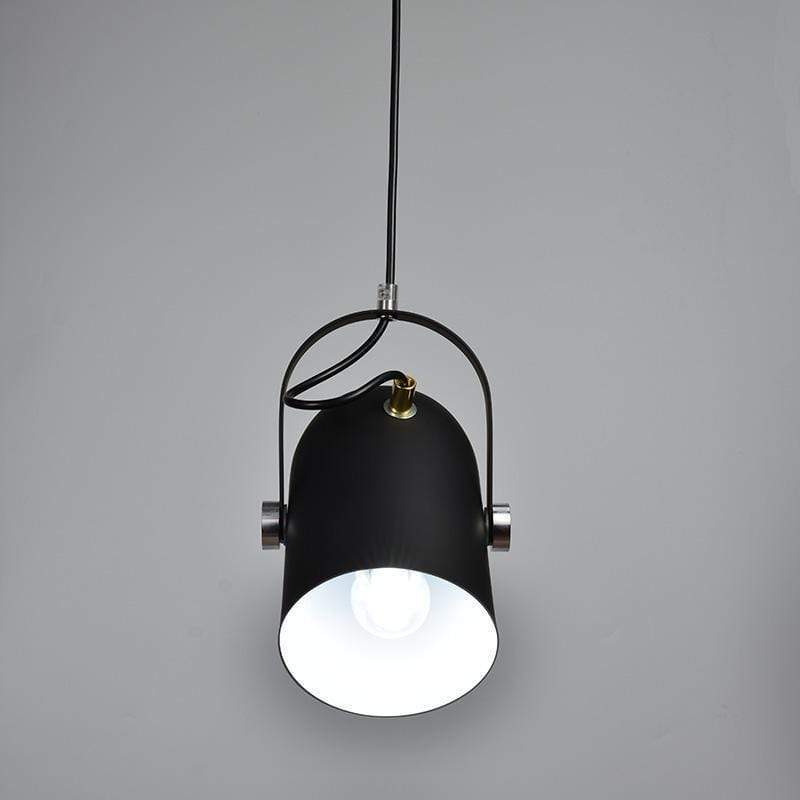 Modern black Morandi pendant light, angle adjustable