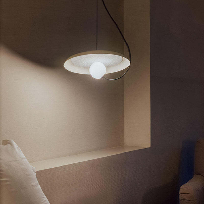 Avi Pendant Light in neutral bedroom, Las Sola