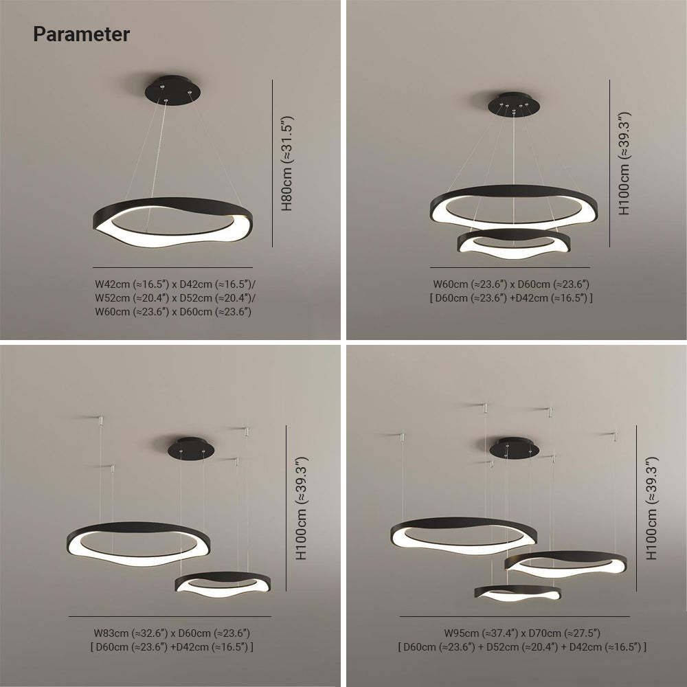 Arisha Pendant Light dimensions and sizes