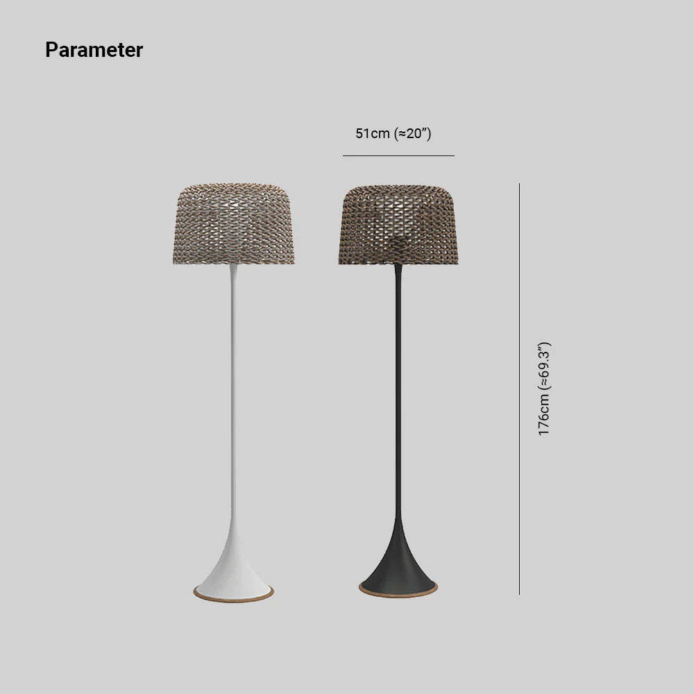 Ritta Outdoor Floor Lamp Dimensions and Specifications