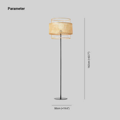 Ritta Zen Floor Lamp Dimensions