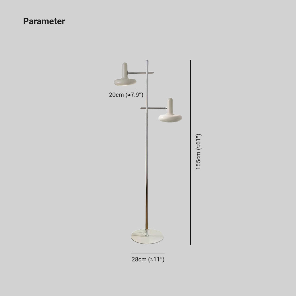 Carins Floor Lamp dimensions: 28cm base, 155cm height, 20cm shade