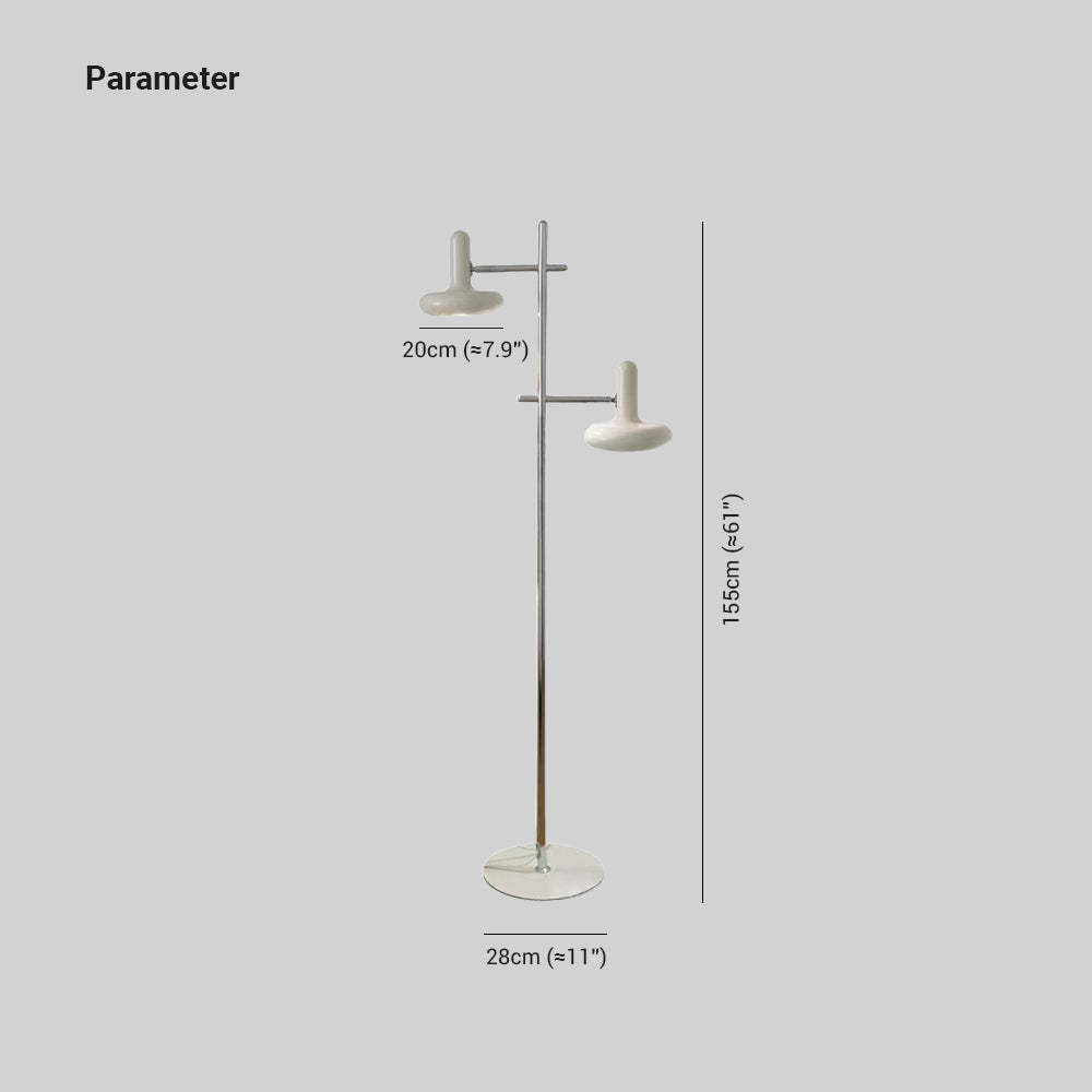 Carins Floor Lamp dimensions: 28cm base, 155cm height, 20cm shade