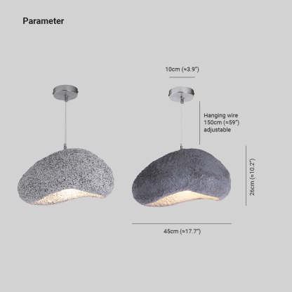 Byers Bread Pendant Light dimensions