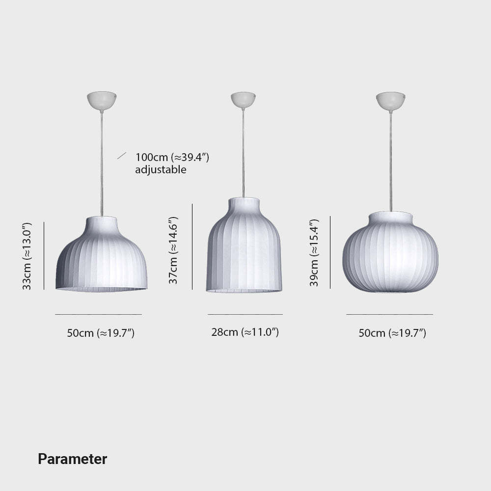 Renée Pendant Light Dimensions and Specifications