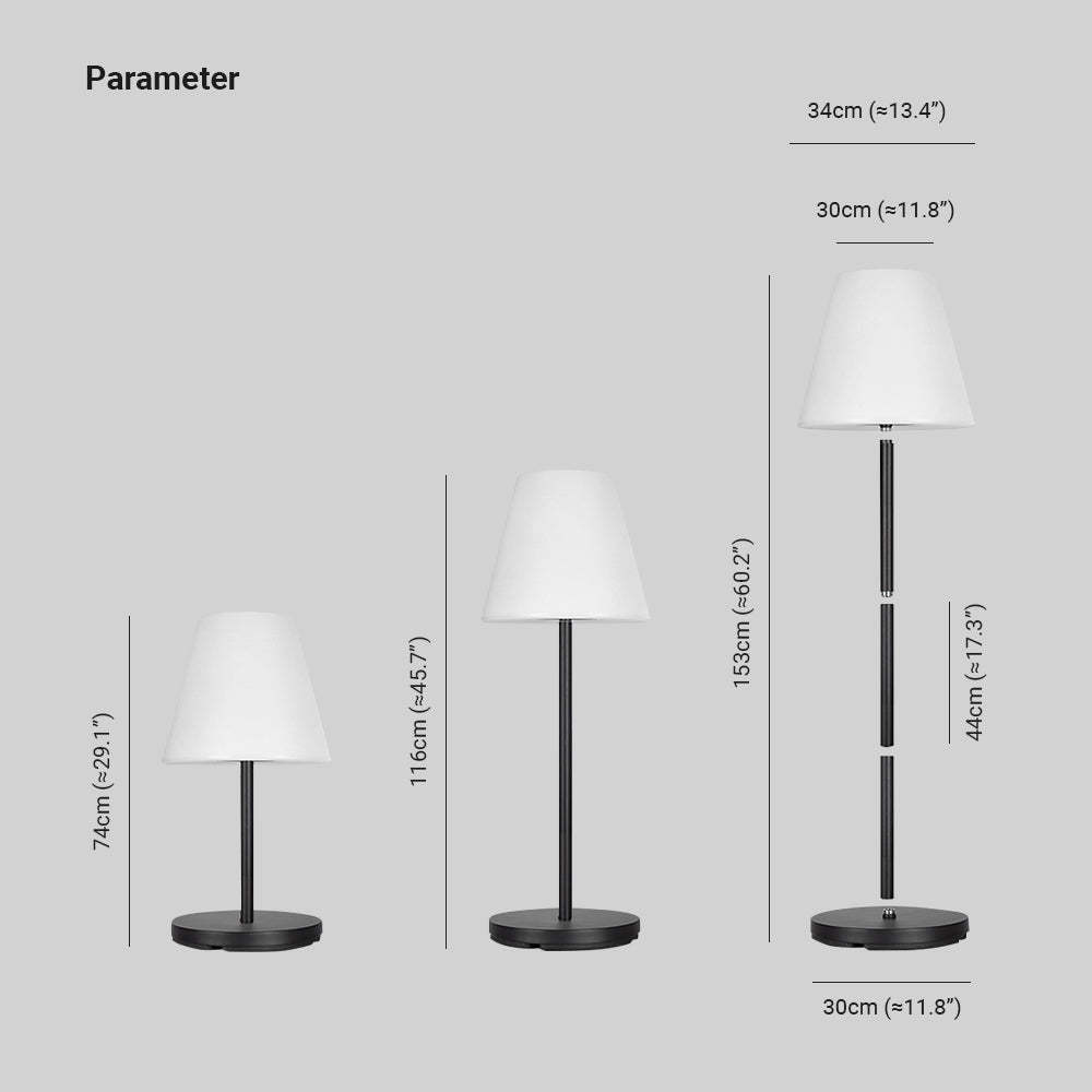 Eryn outdoor lamp dimensions, Scandinavian design