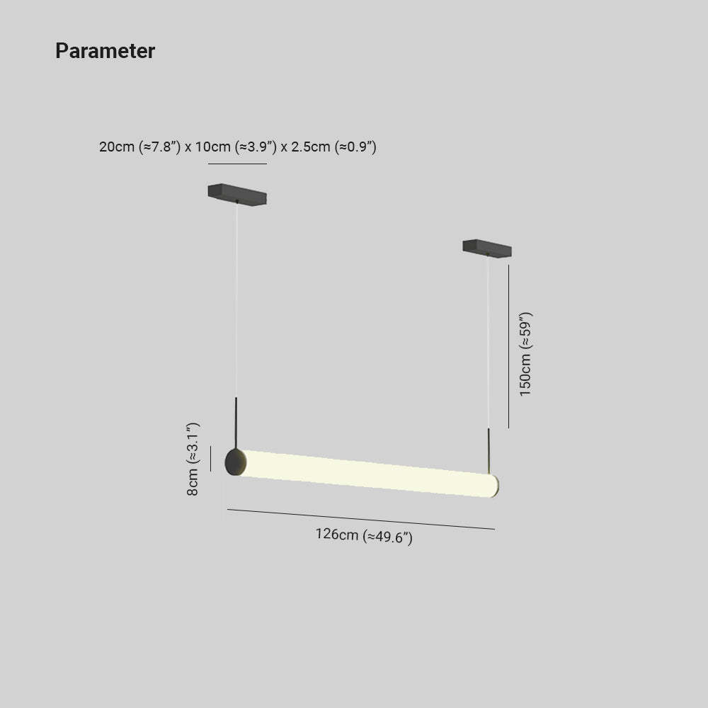Edge cylinder outdoor light dimensions.