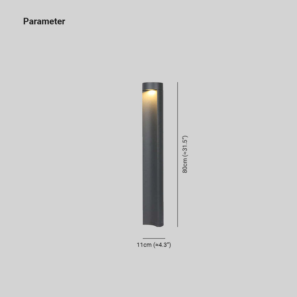 Pena Modern Path Light dimensions, 80cm x 11cm