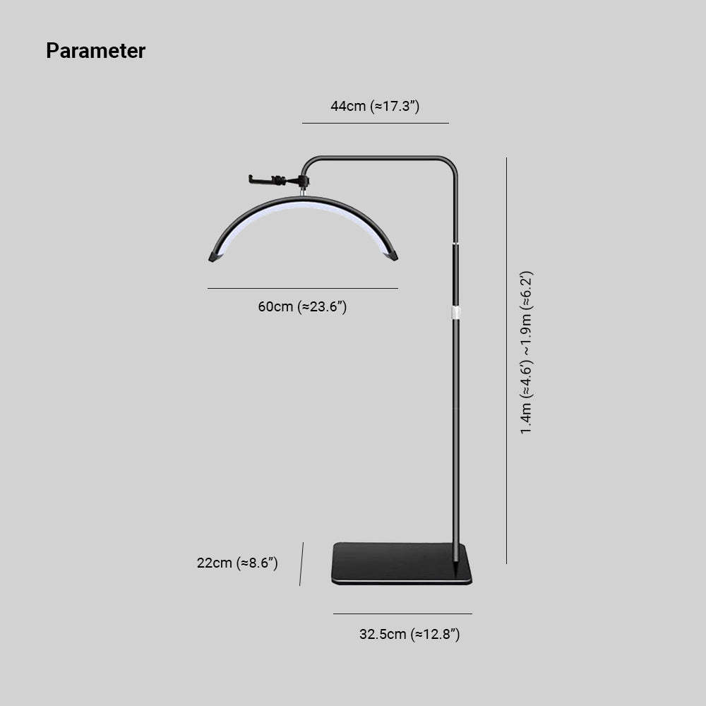 Cooley floor lamp dimensions: height and base size guide.