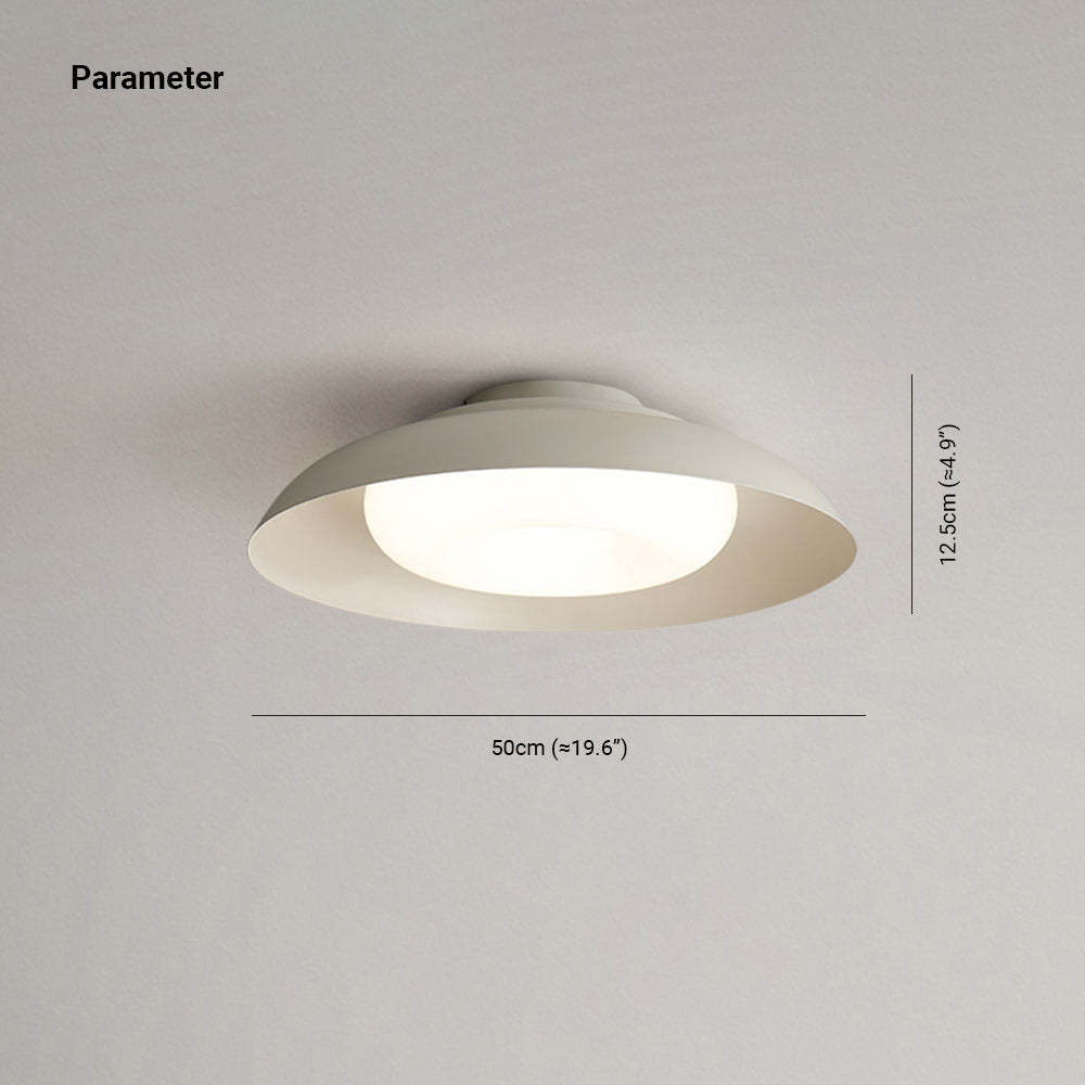 Carins Nordic Bowl Ceiling Light dimensions