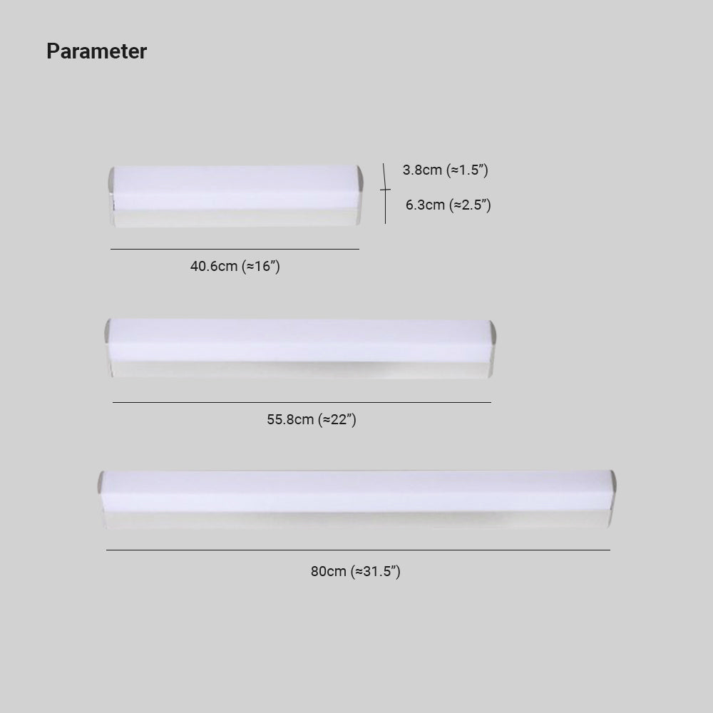 Leigh Wall Lamp dimensions: 16, 22, 31.5 inches