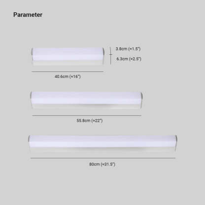 Leigh Wall Lamp dimensions: 16, 22, 31.5 inches