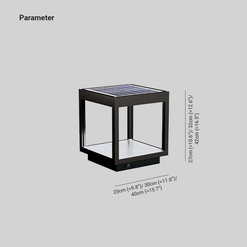 Orr solar floor lamp dimensions