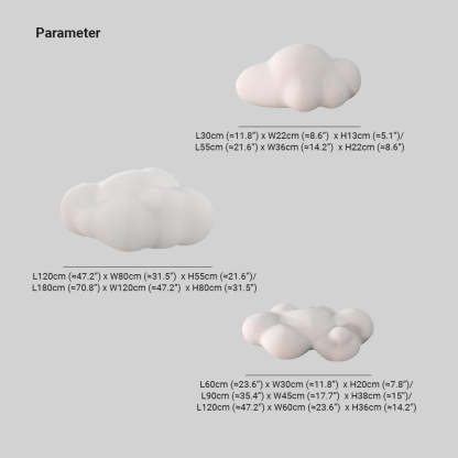 Minori Cloud Light Dimensions: Length, Width, Height