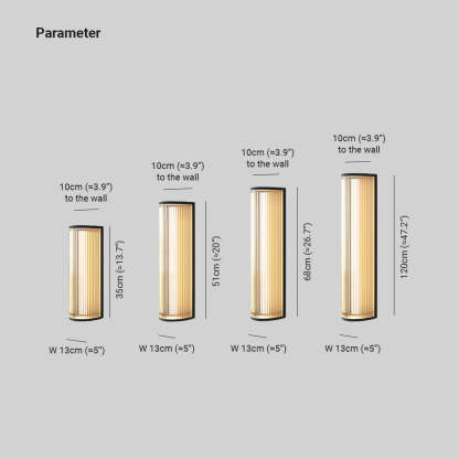 Orr Modern Semi-Cylindrical Outdoor Metal  Wall Lamp
